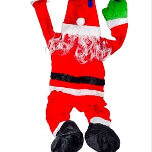 3/$25 "42" Christmas Santa Hanging Ornament Indoor/Outdoor Decor - Roof, Holiday